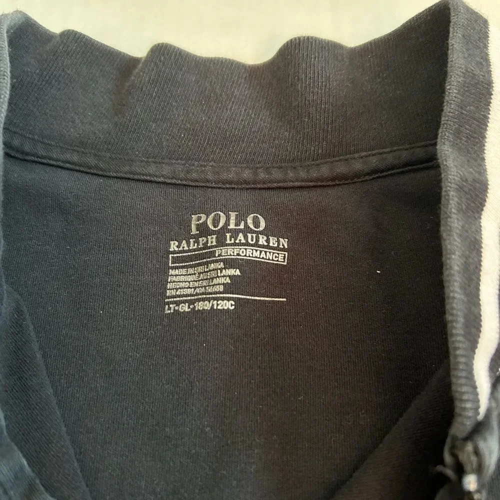 Polo Ralph Lauren mens Performance Track Jacket Size LT